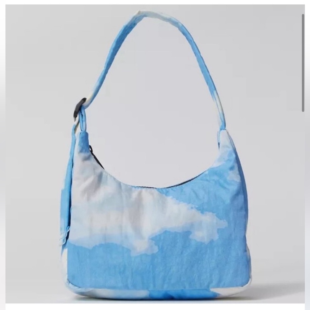 Baggu Mini Nylon Shoulder Bag - Cloud Print RARE FIND
